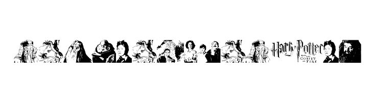 Harry Potter and the Dingbats  Free Fonts Download