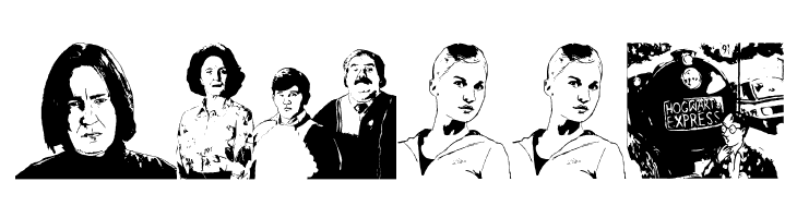 Harry Potter and the Dingbats  Free Fonts Download