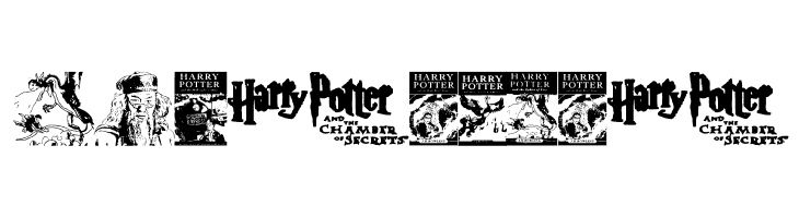 Harry Potter and the Dingbats  Free Fonts Download