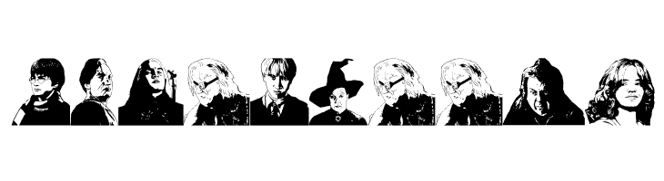 Harry Potter and the Dingbats  Free Fonts Download