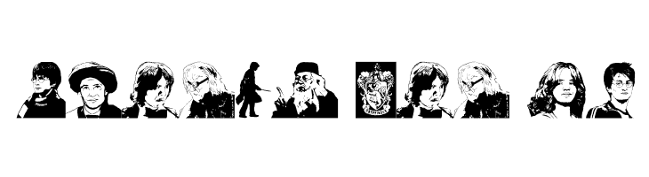 Harry Potter and the Dingbats  Free Fonts Download