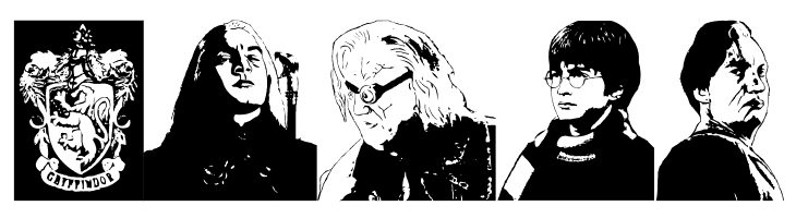 Harry Potter and the Dingbats  Free Fonts Download