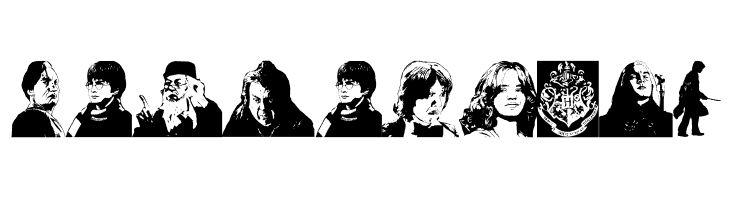 Harry Potter and the Dingbats  Free Fonts Download