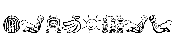 SakabeThings01  Free Fonts Download