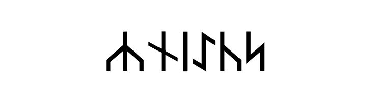 Norse Code Regular  Free Fonts Download