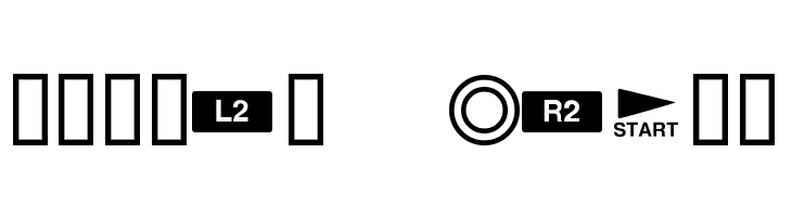 Playstation Buttons  Free Fonts Download