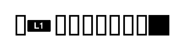 Playstation Buttons  Free Fonts Download