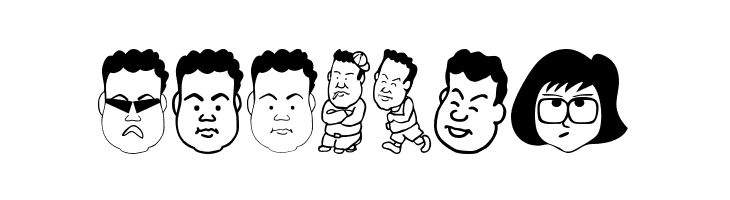 SakabePeople06  Free Fonts Download