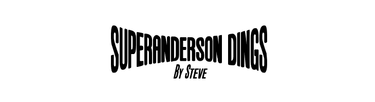 Anderson Dings 1  Free Fonts Download