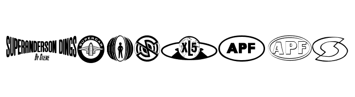 Anderson Dings 1  Free Fonts Download