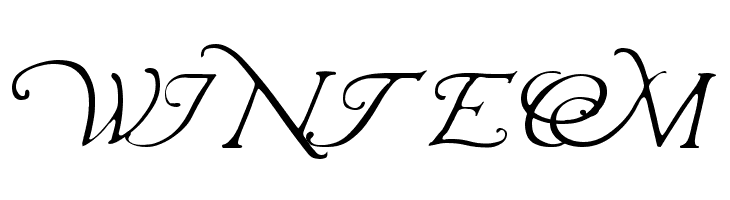 Wrenn Initials Light  Free Fonts Download