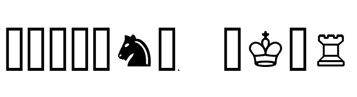 Chess Cases  Free Fonts Download