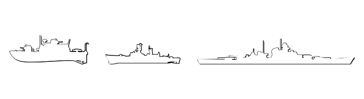 US Navy Mirror 3D  Free Fonts Download