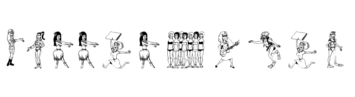 26WOMAN  Free Fonts Download