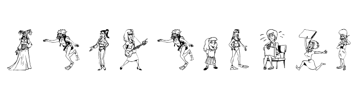 26WOMAN  Free Fonts Download