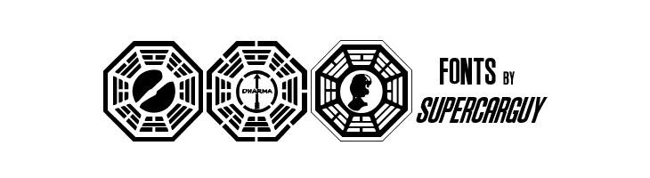 Dharma Initiative Logos  Free Fonts Download