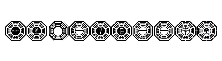 Dharma Initiative Logos  Free Fonts Download
