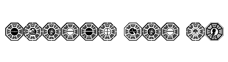 Dharma Initiative Logos  Free Fonts Download