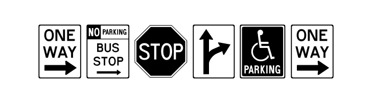 RoadSign  Free Fonts Download