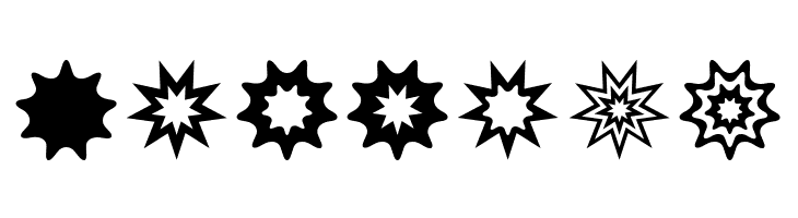 Star Things 3  Free Fonts Download