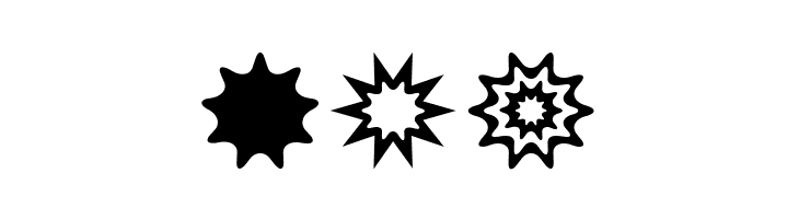 Star Things 3  Free Fonts Download