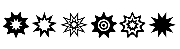 Star Things 3  Free Fonts Download