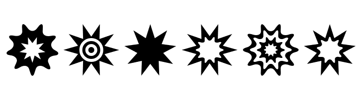 Star Things 3  Free Fonts Download