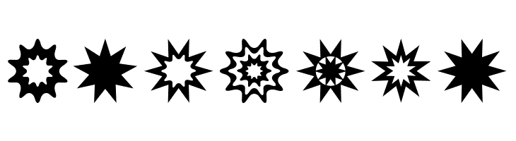 Star Things 3  Free Fonts Download