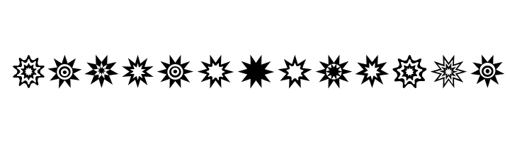 Star Things 3  Free Fonts Download