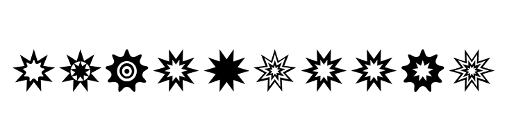 Star Things 3  Free Fonts Download
