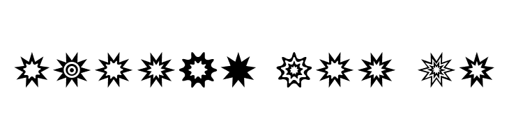Star Things 3  Free Fonts Download