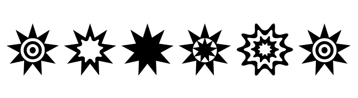 Star Things 3  Free Fonts Download