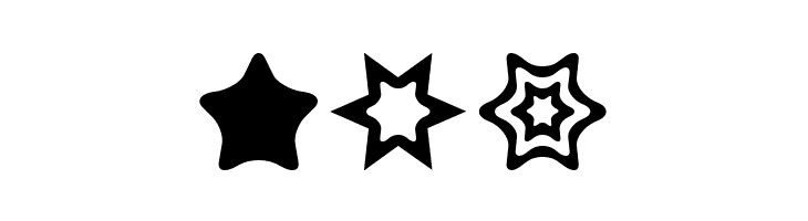 Star Things  Free Fonts Download