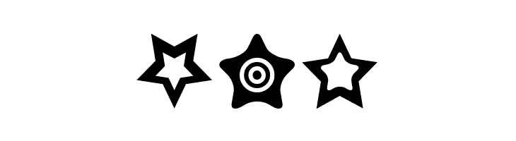 Star Things  Free Fonts Download