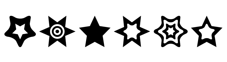 Star Things  Free Fonts Download