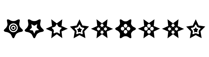 Star Things  Free Fonts Download