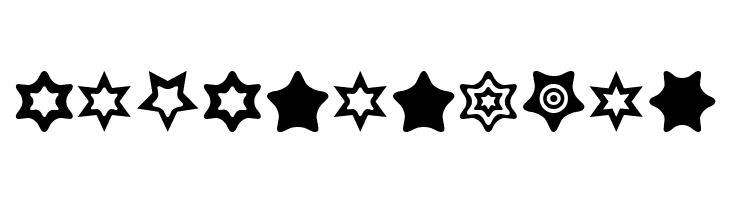 Star Things  Free Fonts Download