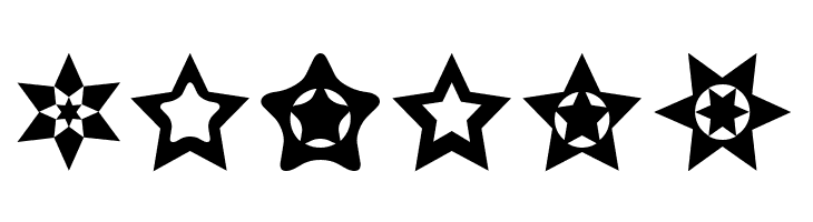 Star Things  Free Fonts Download