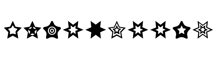 Star Things  Free Fonts Download