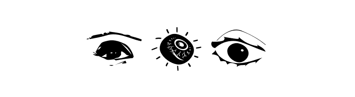 Eyes  Free Fonts Download