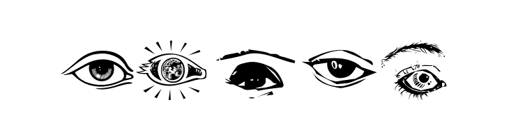 Eyes  Free Fonts Download