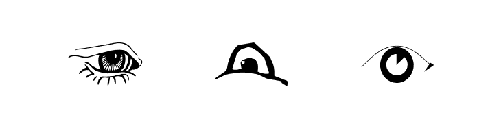 Eyes  Free Fonts Download
