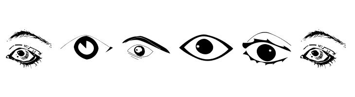 Eyes  Free Fonts Download