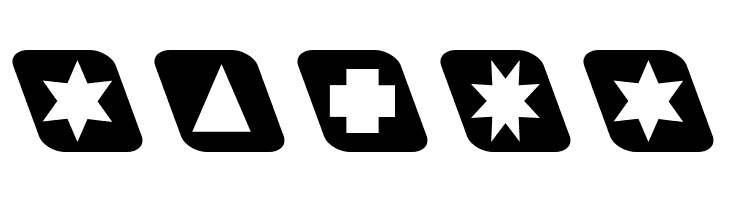 Cut Outs for 3D FX 2  Free Fonts Download