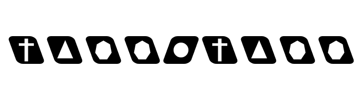 Cut Outs for 3D FX 2  Free Fonts Download