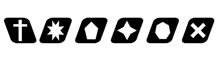 Cut Outs for 3D FX 2  Free Fonts Download