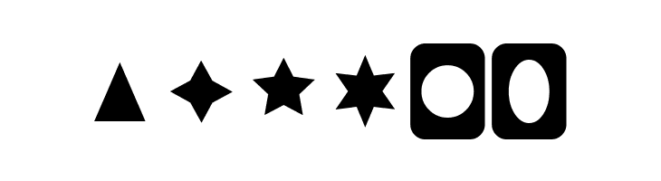 Cut Outs for 3D FX  Free Fonts Download