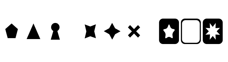 Cut Outs for 3D FX  Free Fonts Download