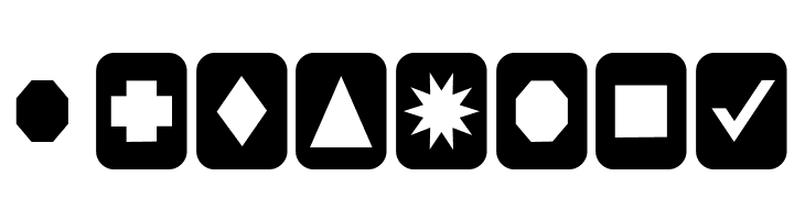 Cut Outs for 3D FX  Free Fonts Download