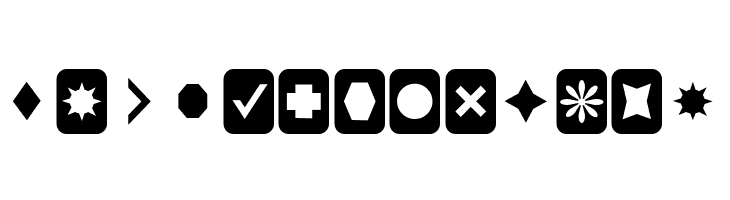Cut Outs for 3D FX  Free Fonts Download